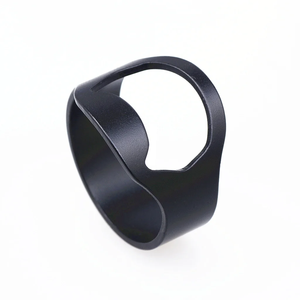 1pcs 22mm Multi-function Ring-Shape Beer Opener Finger Ring Bottle Opener Stainless Steel Ring Bier Open Tool For Bar Home Party