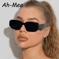 Marque De mode carré lunettes De Soleil femmes Vintage voyage petit Rectangle lunettes De Soleil Femme mode rétro Lunette De Soleil Femme 5