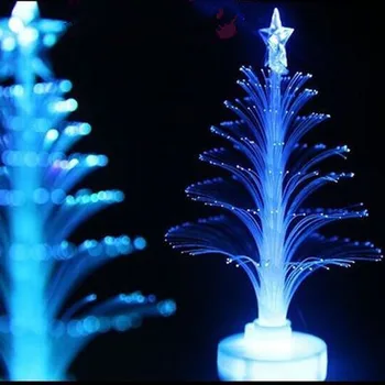 

Mini LED Christma Tree Merry LED Color Changing Mini Christmas Xmas Tree Home Table Party Decor 7 Different Colors Automaticall
