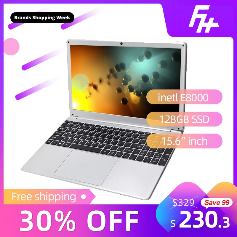 Funhouse 15.6-Inch Ultra-Thin Business Laptop