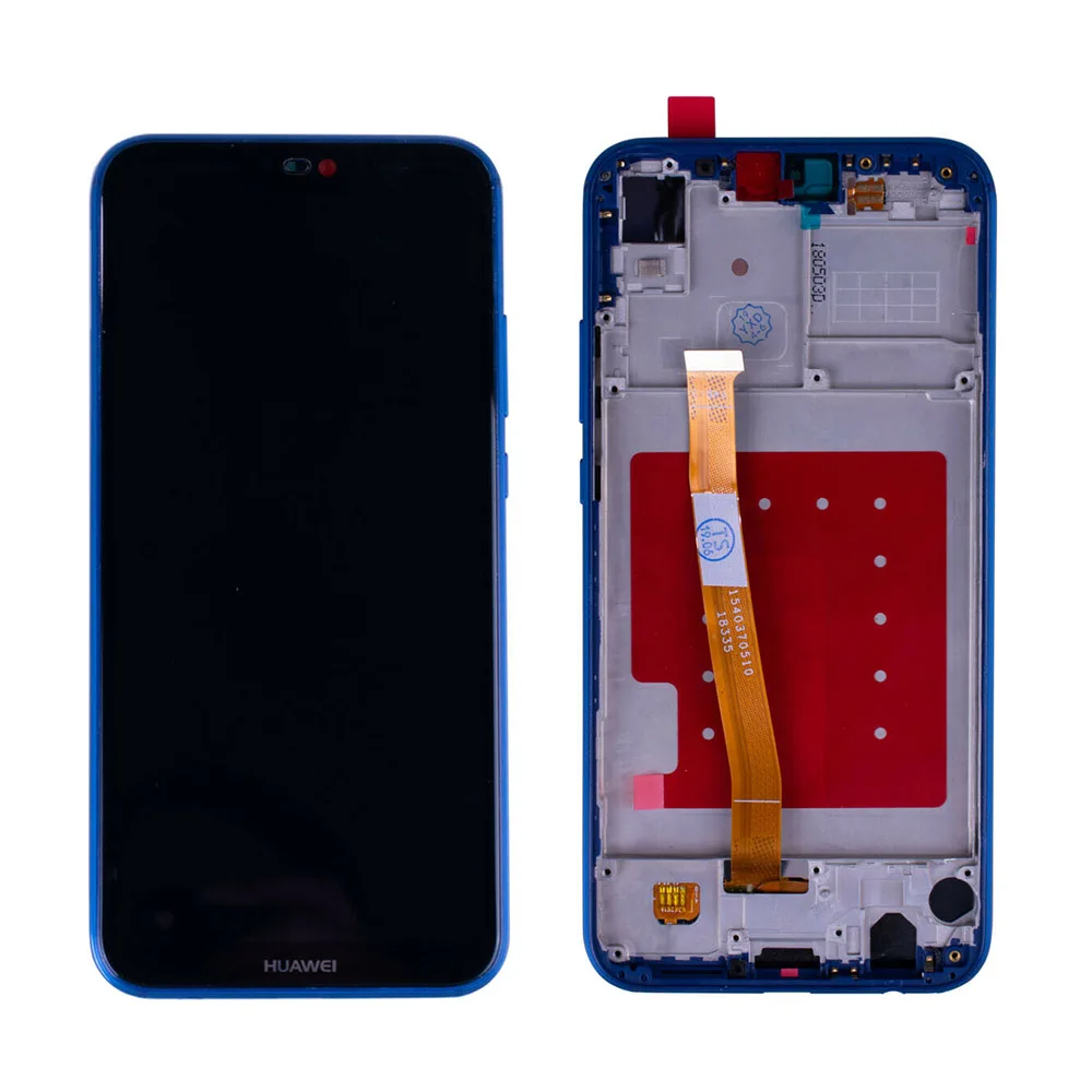lcd With Blue Frame E-family 5,8" ЖК-дисплей для HUAWEI P20 Lite ЖК-экран для HUAWEI P20 Lite ANE-LX1 ANE-LX3 Nova 3e с рамкой - Цвет: lcd With Blue Frame