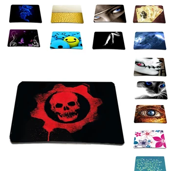 

Red Skull Hot Mousepad 22X18CM Soft Gaming Mat Desk Home/Office Pad For Trackball Laser Mouse Optical Mice Natural Rubber Mats