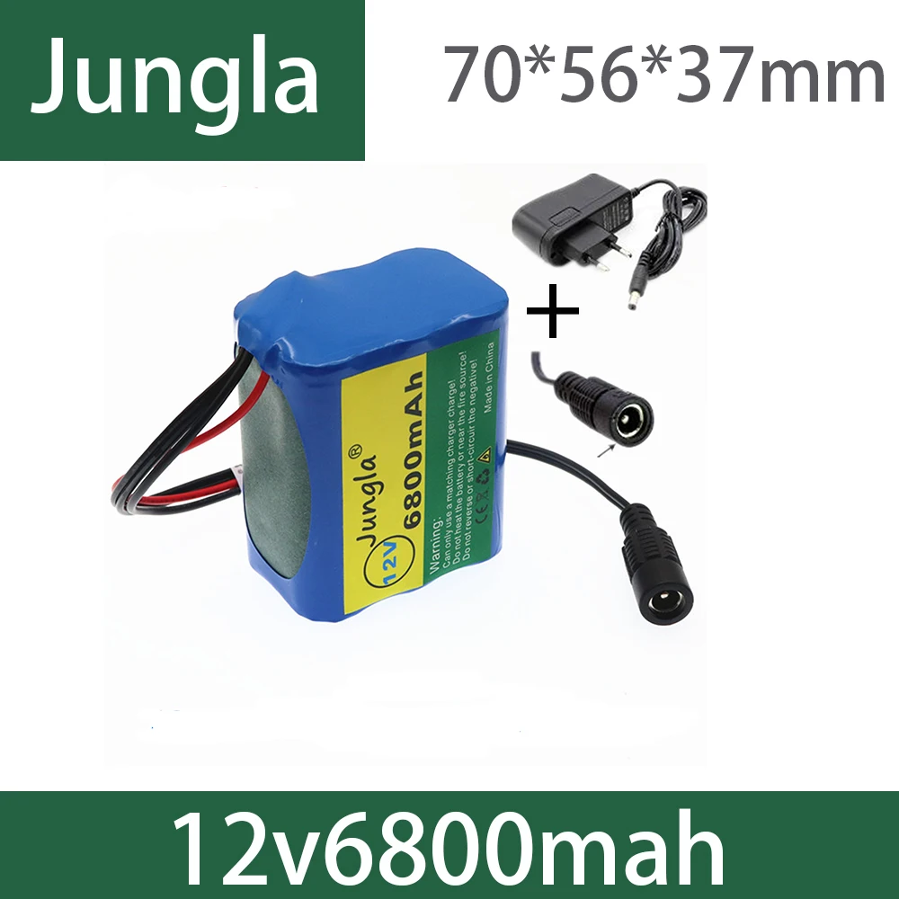 Новый оригинальный 12V 6 8 Ah 6800 мАч 18650 Перезаряжаемые батареи литиевая батарея BMS