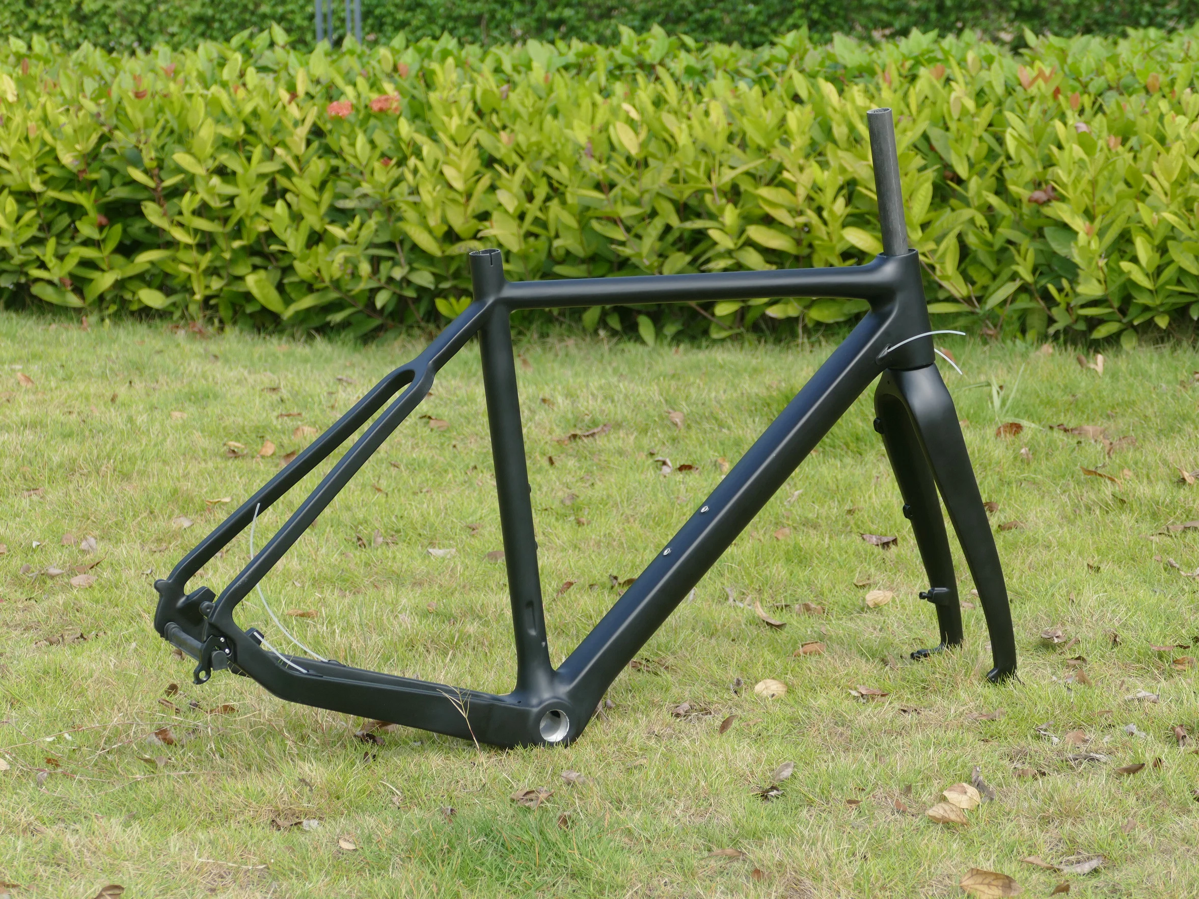 #F603 Toray Carbon Full Fiber Matt Cyclocross Bike Bicycle Cycling BB30 / BSA Frame 55cm 53cm 51cm + Fork | Спорт и развлечения