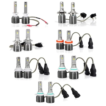 

U6 Car Lights LED H4 20000LM 9012 HIR2 H11 LED Lamp for Car Headlight Bulbs Highlight Integration Auto Headlamps Car Accessories