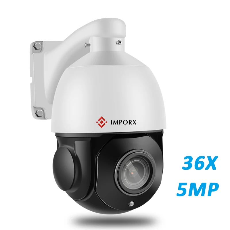 2MP 1080P POE PTZ камера 4 дюйма 5MP скорость купольная 36X зум наружная IP IR 60 м P2P CCTV