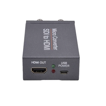 

SDI to HDMI Mini 3G HD SD-SDI Video Mini Converter Adapter with o Auto Format Detection for Camera
