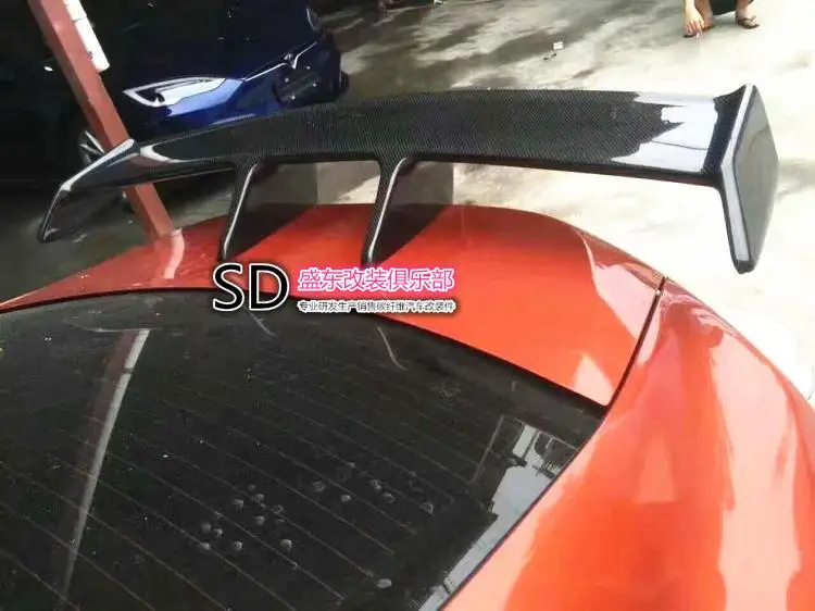 Подходит для toyota GT86 ZELE углеродного волокна задний спойлер заднее крыло