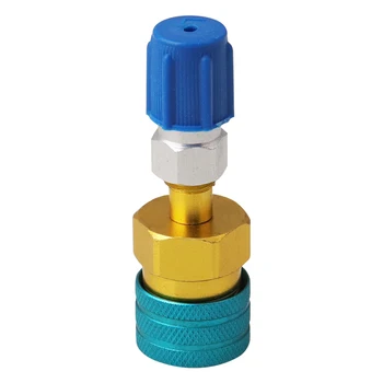 

Car AC Charging Quick Coupler Adapter Fitting R1234YF / R12 to R134a Low Side for Caring Personal Cars Accessories