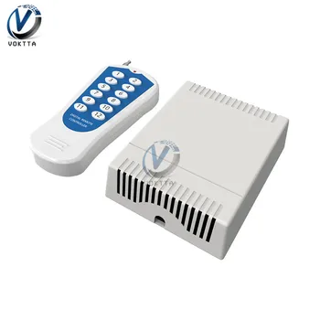 

1 Set DC 12V 12 Channel 315MHz RF Remote Control Switch Transmitter + Receiver Digital Remote Controller Wireless Relay Module