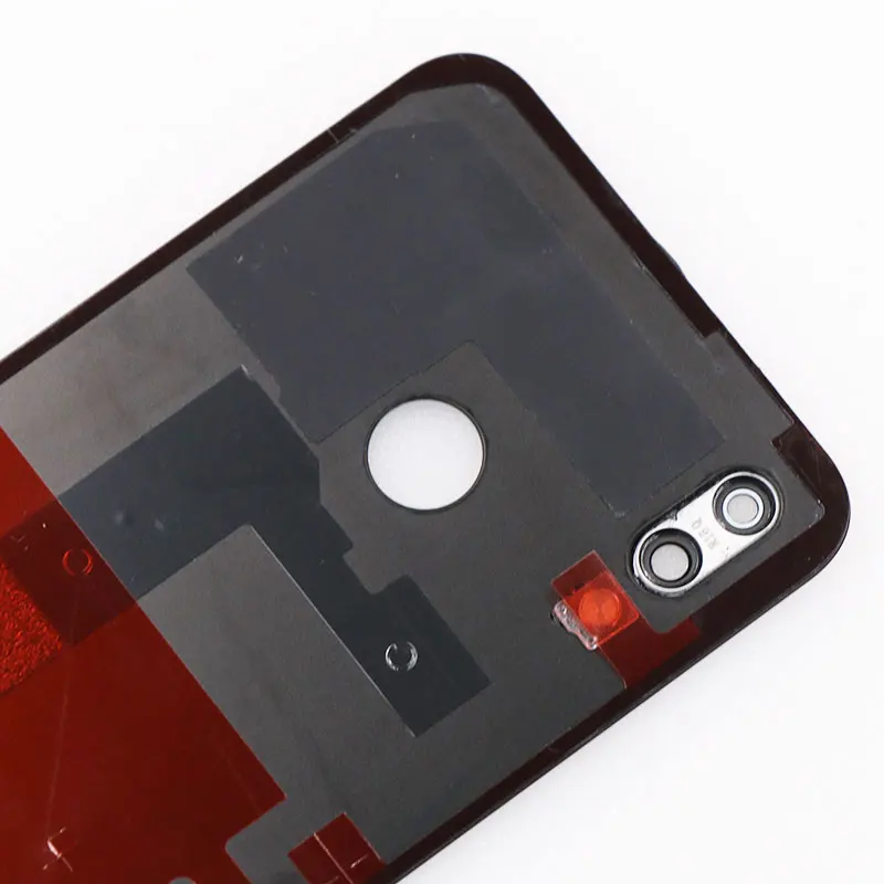 Стеклянная крышка батареи для huawei P20 Lite, корпус для телефона, запасные части, чехол для задней двери с объективом камеры для huawei Nova 3E