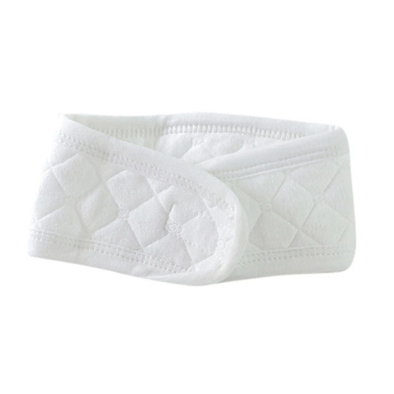 1 Pc Baby umbilical cord belt Newborn Umbilical Cord Care Belly Navel Belt Belly Protection Baby Infant Breathable White Cotton Care Products Boy Girl