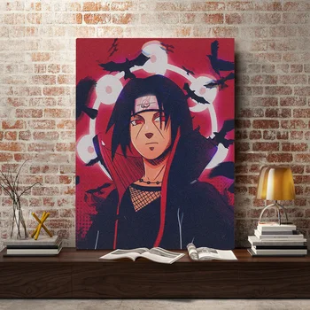 

Modular Canvas Itachi Uchiha HD Prints Naruto Wall Art Posters Japanese Animation Painting Living Room Home Decor Pictures Frame