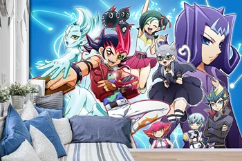 

[Self-Adhesive] 3D Yu Gi Oh 735 Japan Anime Wall Paper mural Wall Print Decal Wall Murals Belly