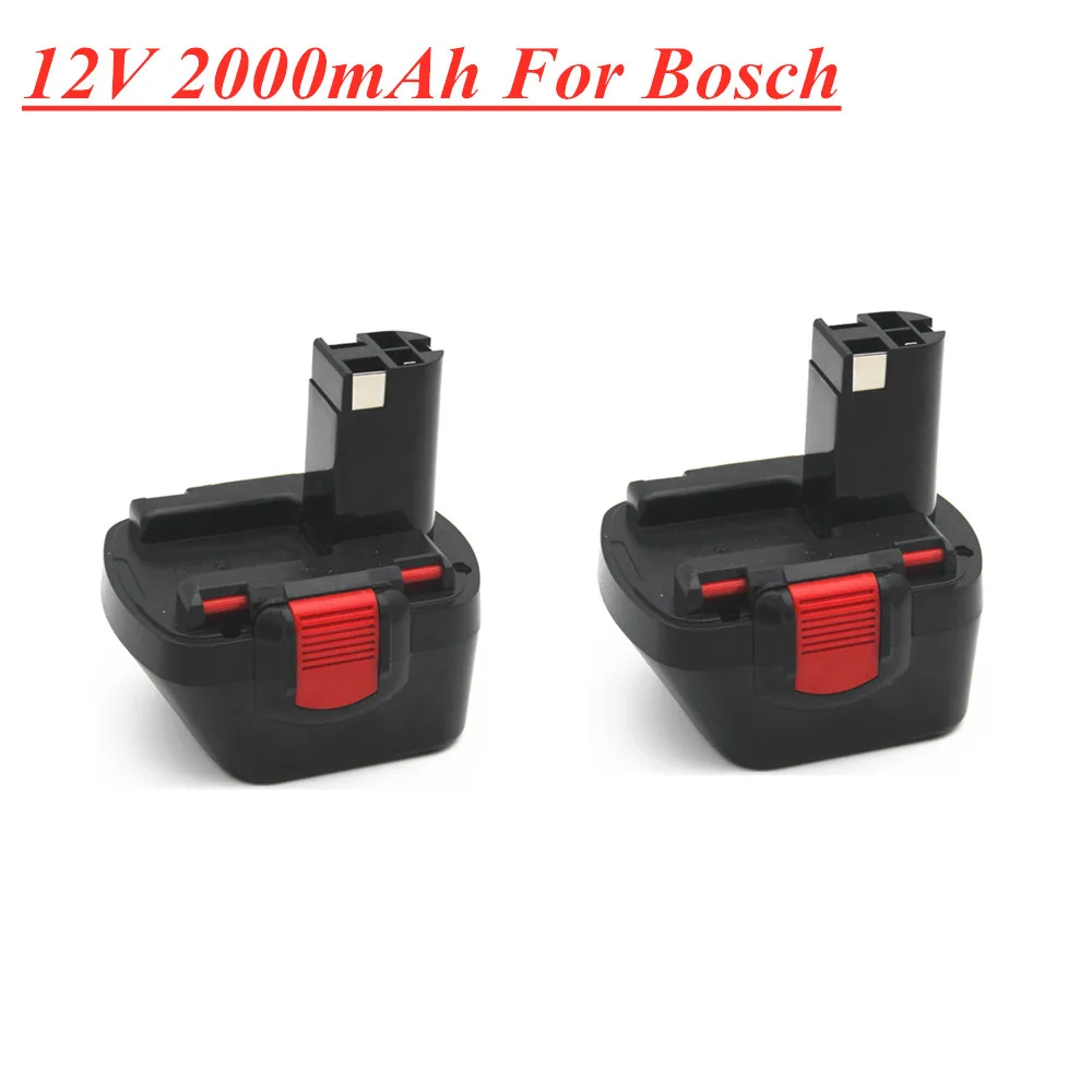 12V 2000mAh Ni-CD Battery For 2 607 335 709 PAG GSR PSR 12 VE-2 BAT043 BAT045 697 Power drill BOSCH | Электроника