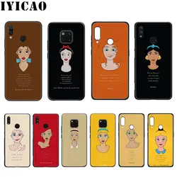 Мягкий силиконовый чехол IYICAO TheDisney Princess для huawei mate 20 10 Lite Pro Nova 5i 4 3i 3 2i 2 Lite