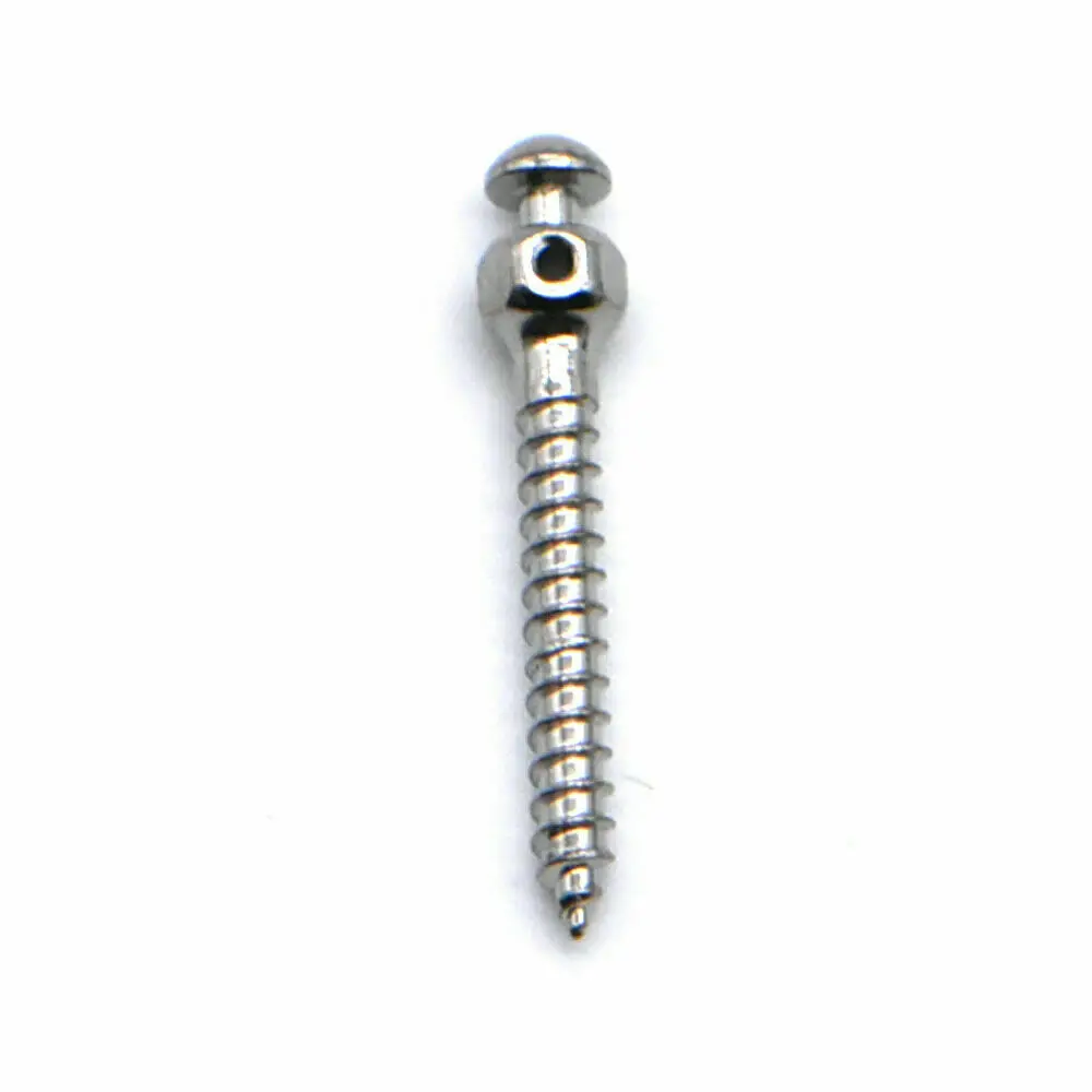 치과 교정 셀프 드릴링 TC4 티타늄 합금 마이크로 미니 나사 및 스크루 드라이버 1.6mm