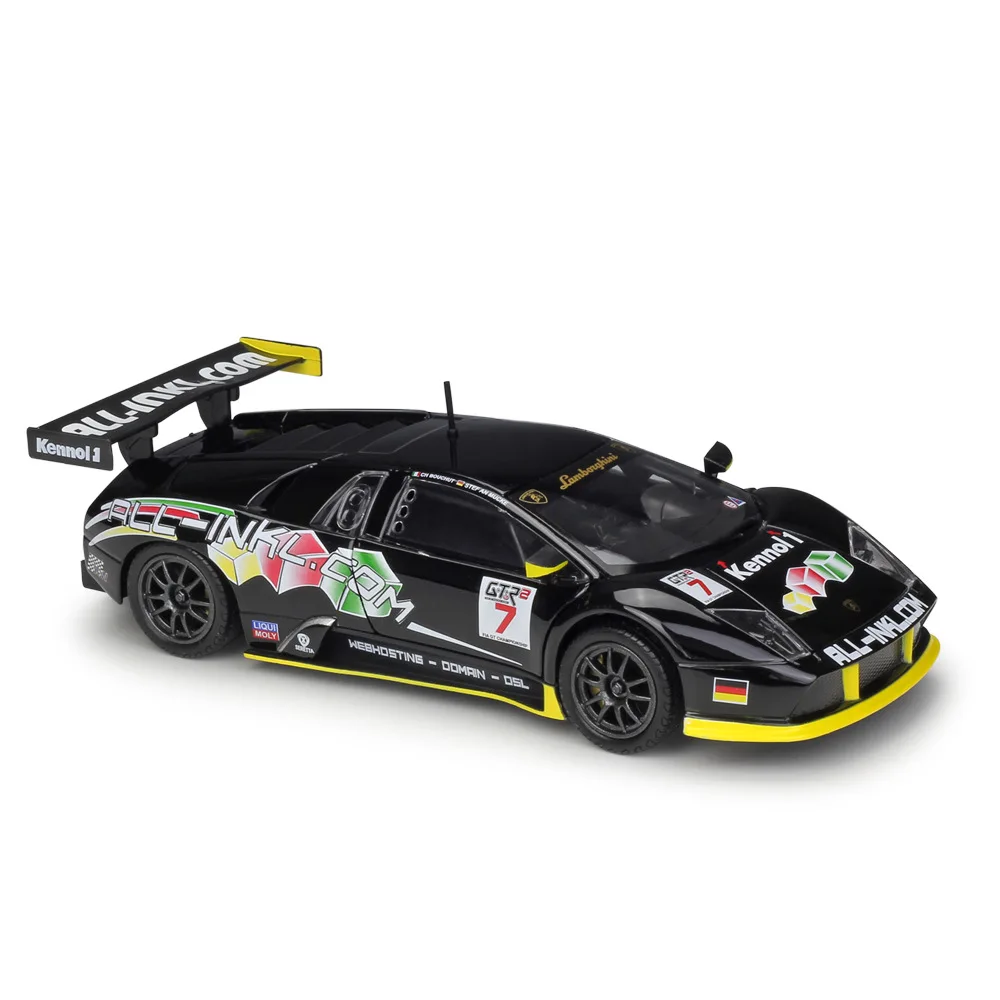 Модель автомобиля из сплава Bburago 1:24 Lamborghini Bat murзеркаago FIA GT Racing Edition|Наземный