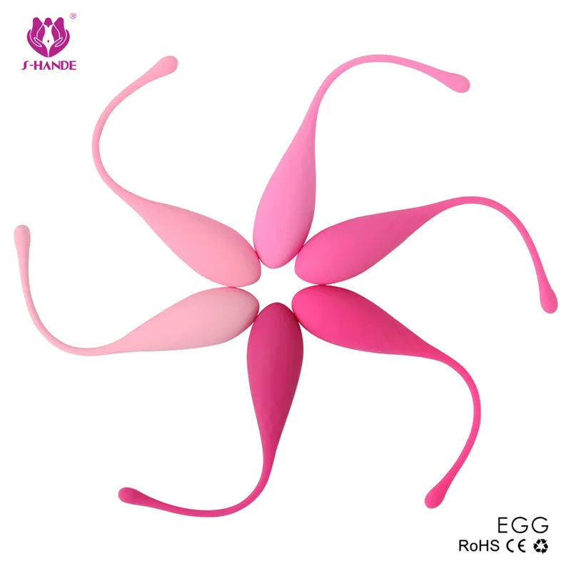 Smart Kegel Ball Vibrator Vaginal Dumbbells Kegel Ben Wa Ball Vaginal Tight Exercise Sex Products for Women 6pcs/set