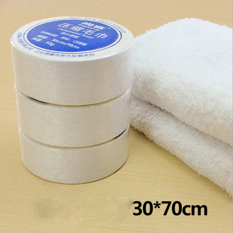 Faroot Открытый Портативный мягкий удобный хлопчатобумажный сжатый полотенце Горячие повседневные компрессионные мини-полотенца хлопок для ванны полотенце