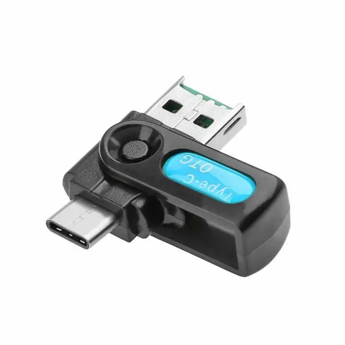Тип-c мини USB 2,0 кард-ридер телефон аудио SD кард-ридер портативный автомобильный OTG кард-ридер SUB