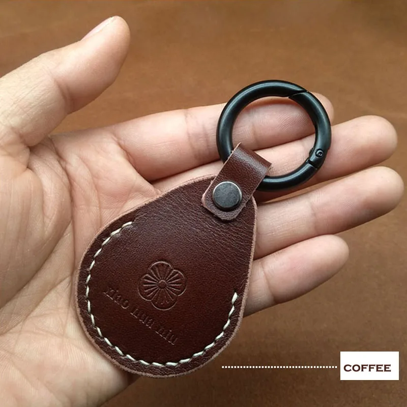 ID 125KHZ coffee 125 кГц/13,56 МГц RFID гравировальный T5577 EM4305/UID метки Токен брелока чавейру де металл Couro ID/IC de контроллер де Acesso 5200 - Цвет: ID 125KHZ coffee