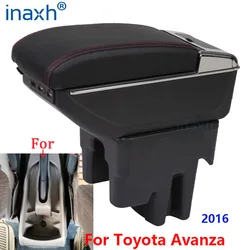 Para Toyota Avanza reposabrazos para TOYOTA AVANZA 2016 compartimento de reposabrazos para coche Interior especial de actualización accesorios de partes de la caja de almacenamiento