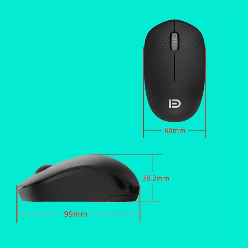 Высокая Dpi игровая мышь с USB Приемником Горячая 2,4G беспроводная мышь высокой четкости портативная тонкая PC Мобильная оптическая мышь