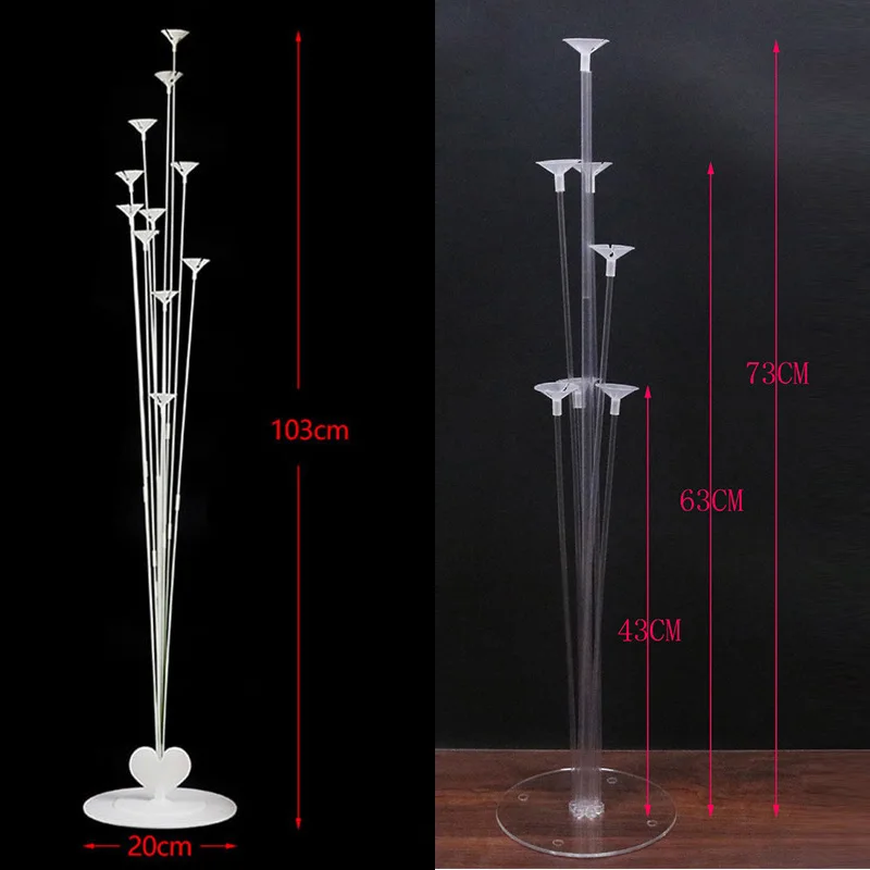 7/11 тюбики Свадебная подставка для воздушных шаров вечерние держатель для шарика украшения на день рождения для детей балон колонна детский душ вечерние принадлежности