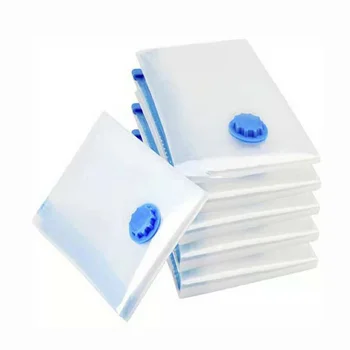 

9pcs Vacuum Storage Bags 40x60cm Vac Compression Storage Bags Travel Garment Seal Clothes Space Saver Case Bag