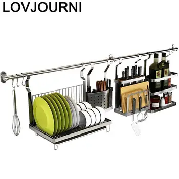 

Rangement Cosinha And Fridge Organizer Accessories Stainless Steel Cocina Organizador Cuisine Mutfak Kitchen Storage Rack Holder
