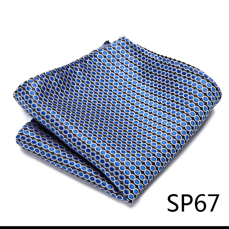 Newest style  Brand Factory Sale Top grade  Pocket Square Paisley Dropshipping Clothing accessories Memorial Day Fit Workplace