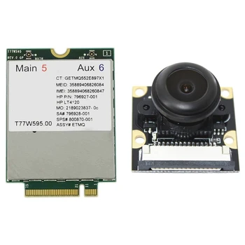 

1 Pcs Infrared Night 5Mp Camera Module with 130 Degree Wide Angle Fisheyes Lens & 1 Pcs 150Mbps Lte Modem