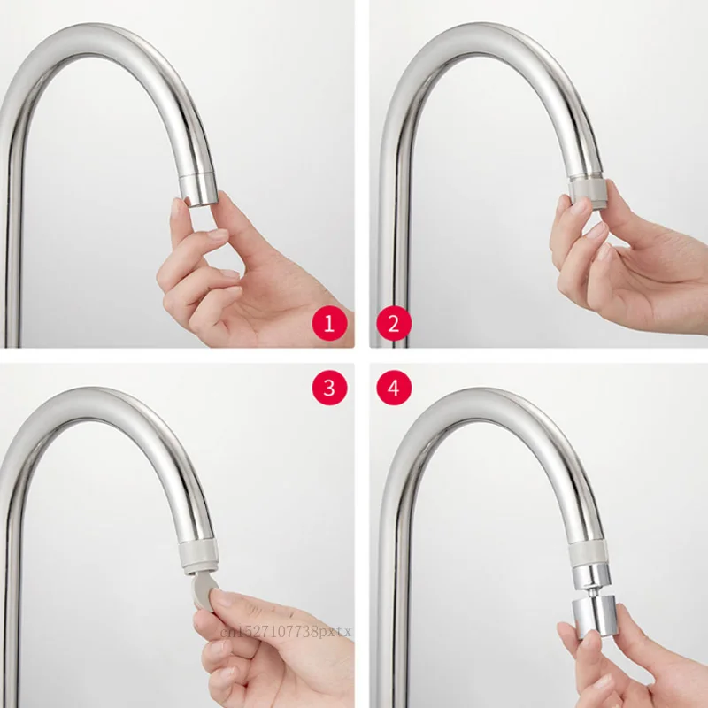 Xiaomi DABAI кухонный кран аэратор водный диффузор Bubbler цинковый сплав водосберегающий фильтр головка кран с форсункой разъем двойной режим