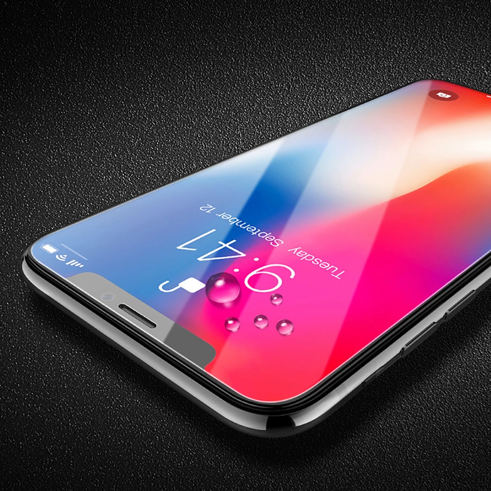 GTWIN закаленное стекло для iPhone 11 Pro Max X XS Max XR полное покрытие Передняя пленка для iPhone 7 8 6 6s Plus 10 защита экрана стекло