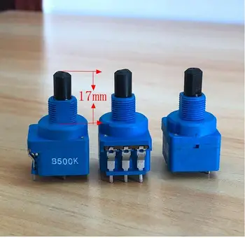 

2pcs/lot Electric water heater with rotary switch B500K high power with switch potentiometer B504