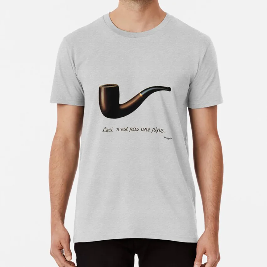 

Это не Une Pipe T Shirt Rene Magritte Surreal ce Nest Pas Une Pipe The Treachery Of Images