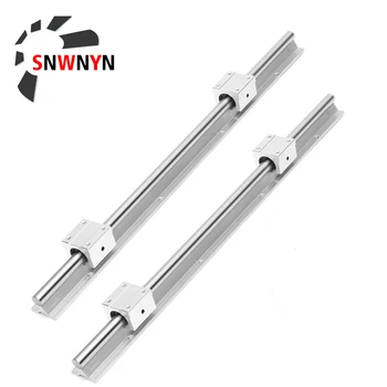 

SBR12/16/20mm Linear Guide Rail 2PCS SBR16/12/20 Length200 300 500 1500mm Linear Rail With SBR12UU Bearing Block For CNC 3D Part