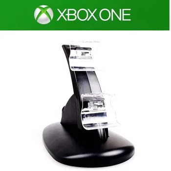 

Fast Charging Adapter Double Game Handle Charger Holder Base For XBOX ONE Micro USB Gaming Stand Bracket Safe Charging For Game