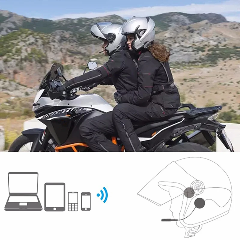 Bluetooth 4 1 EDR мотоциклетная гарнитура беспроводная стереонаушники наушники для