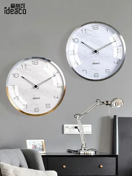 

Nordic Silent Art Wall Clock Modern Design White Minimalist Wall Clock Creative Kids Room Relogio Parede Wall Watch JJ60WC