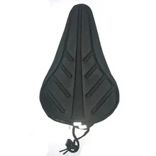 Горный велосипед Чистая силиконовая подушка горный велосипед толстое сидение чехол удобный Silica гелевое седло Pad езда на велосипеде поставки