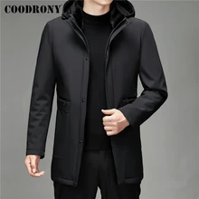 

COODRONY Brand 90% White Goose Down Jackets Men Clothes New Winter Top Quality Classic With Mink Fur Collar Warm Coats Z8003
