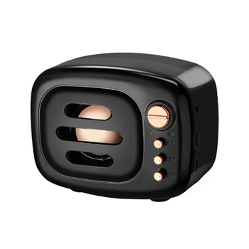 

Portable Wireless Bluetooth Retro Speaker Waterproof Subwoofer Bass Loudspeaker FKU66