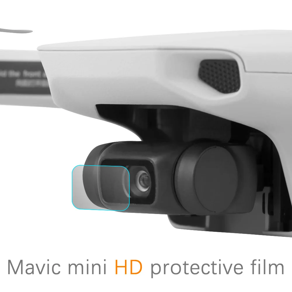 

2PCS Camera Lens Protector for DJI Mavic Mini Drone Anti-Scratch Anti-Crack HD Tempered Glass Lens Film Protective Accessory Kit