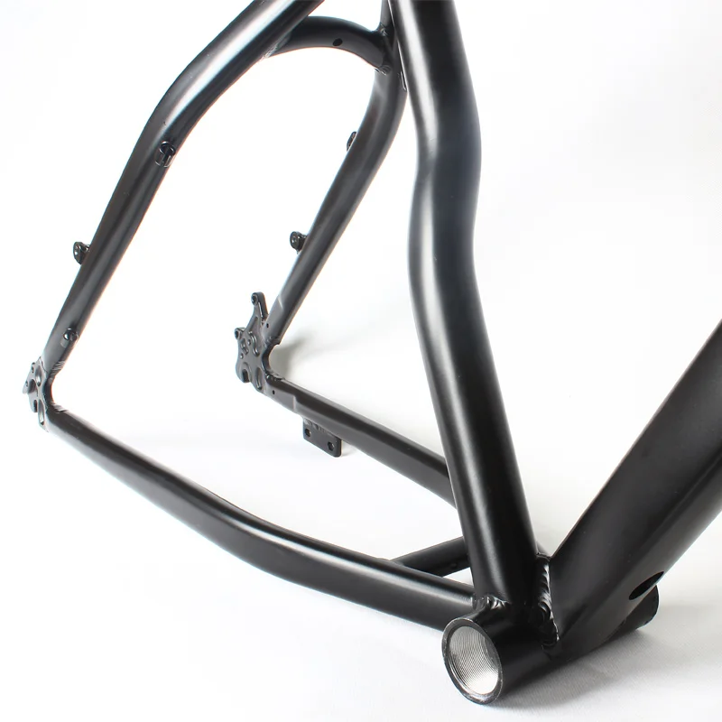Perfect 26*4.0 Alloy Aluminum Fat Bike Frame 18 Inches E-Bike Snow Bike Frameset 26er Carbon Black Bicycle Frame 4 Perfect 26*4.0 Alloy Aluminum Fat Bike Frame 18 Inches E-Bike Snow Bike Frameset 26er Carbon Black Bicycle Frame 4