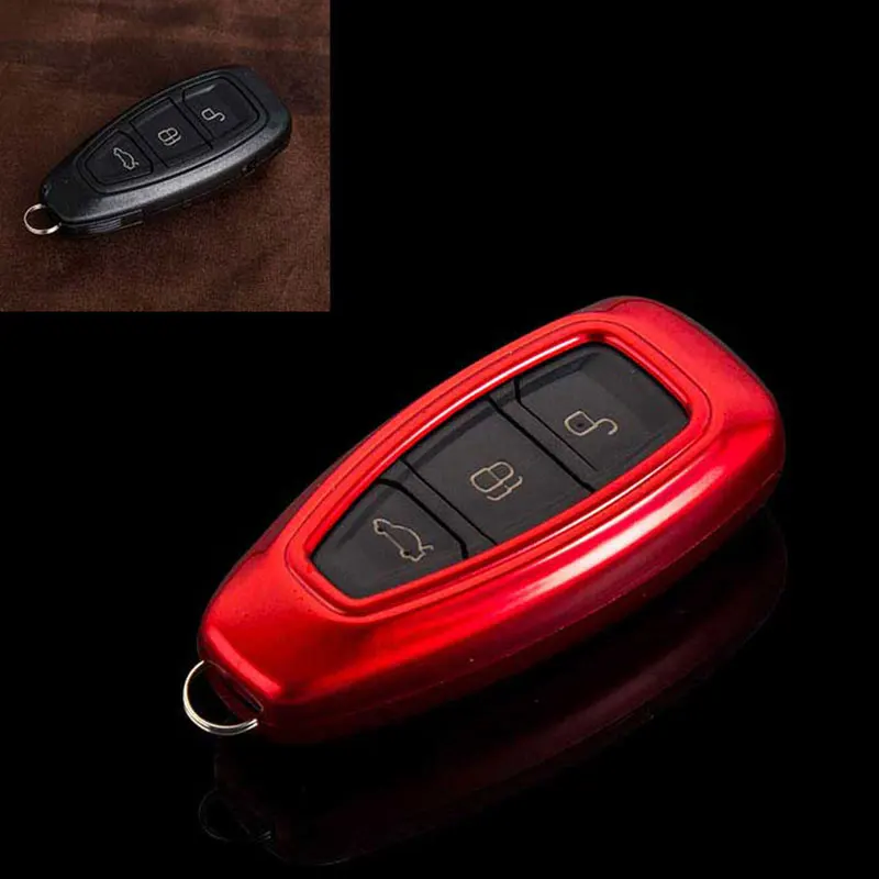 Чехол для ключа из АБС пластика подходит Ford Focus 3 Ecosport Kuga Escape Key чехол ключей