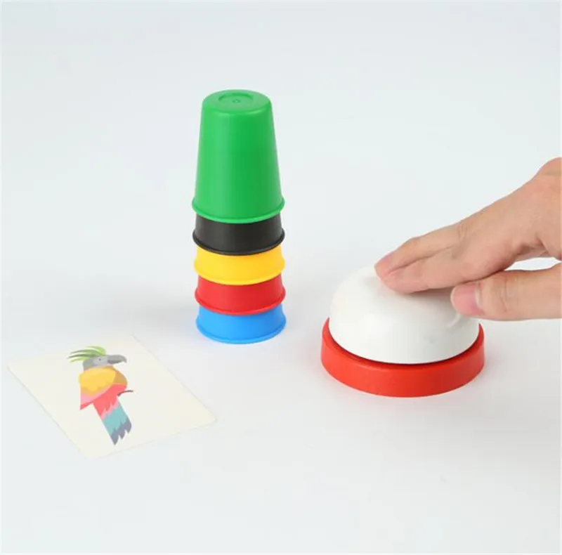Классические карточные игры на открытом воздухе и в помещении скоростные чашки карточные игры Семейные детские настольные игры быстрые чашки забавные игрушки