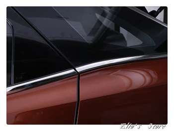 

Car Styling 8PCS Stainless Steel Bottom Window Decorative Trims Cover Molding Strips For Peugeot 3008 2017 2018 2019