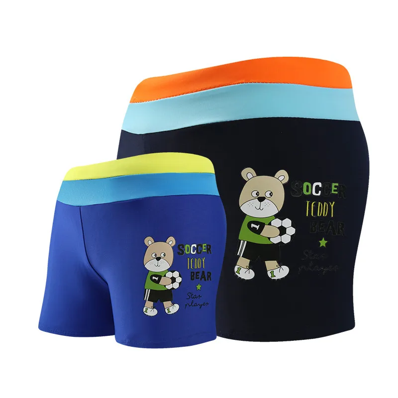 Летние детские плавки купальные костюмы для мальчиков короткие трусы боксеры